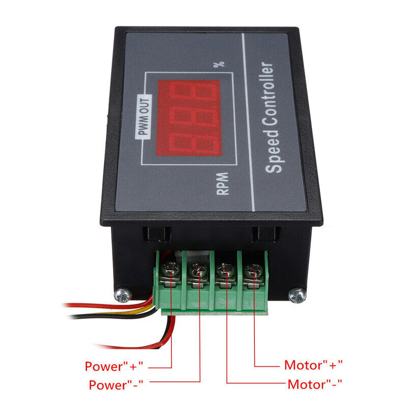 PWM 6-60V 30A Digital Motor Speed Switch Controller Regulator with Digital Display