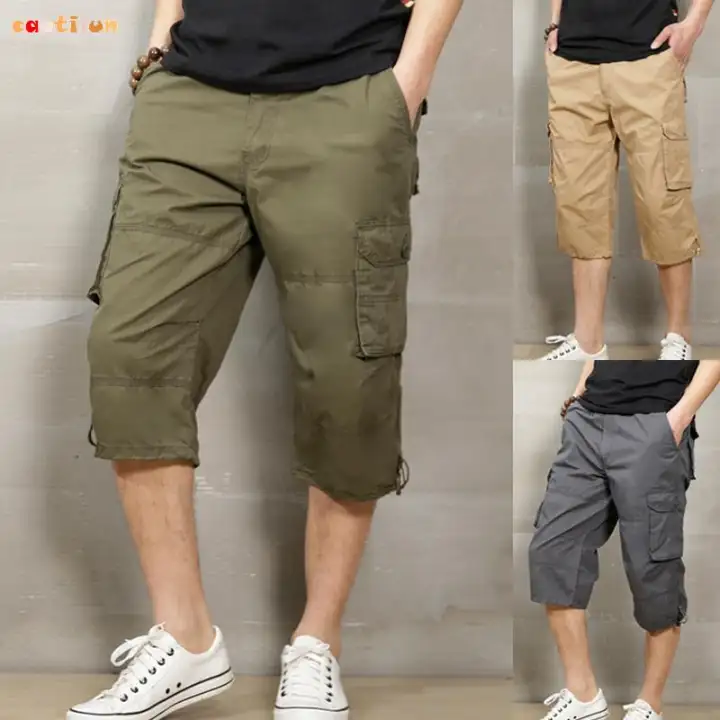 mens casual cargo shorts