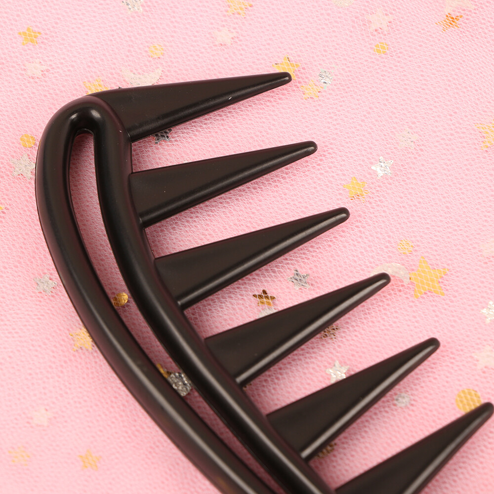 Detangler dụng cụ salon làm tóc Cá Mập Lược răng to massage