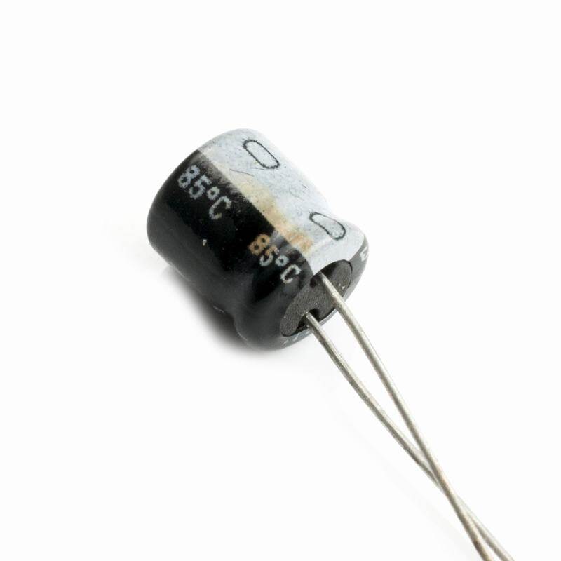 1pcs,Nichicon 6.3V 220uF 85°C 5x11mm Electrolytic Capacitor
