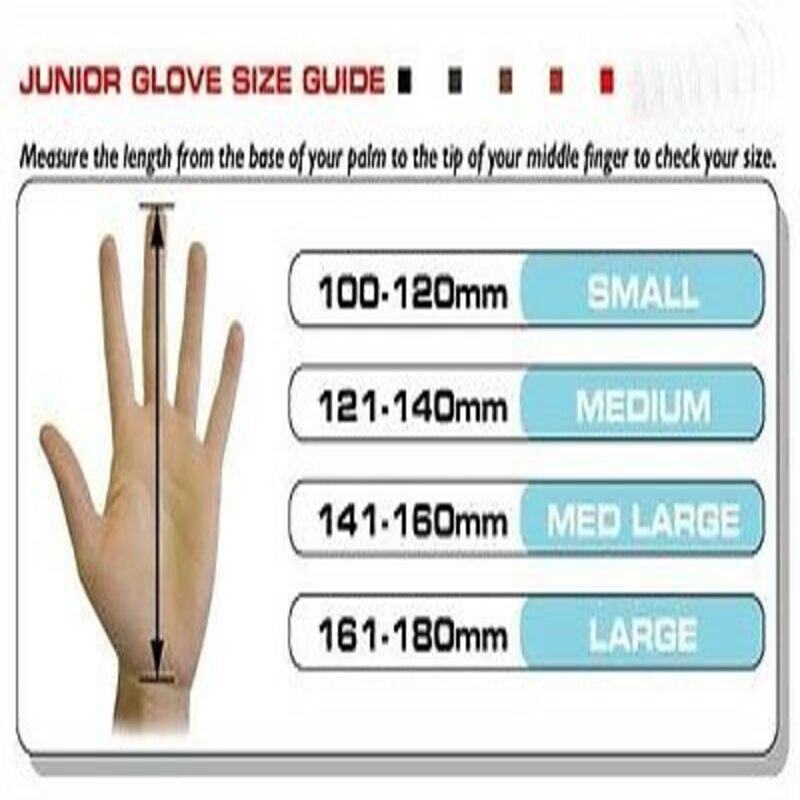 footjoy junior golf glove size chart