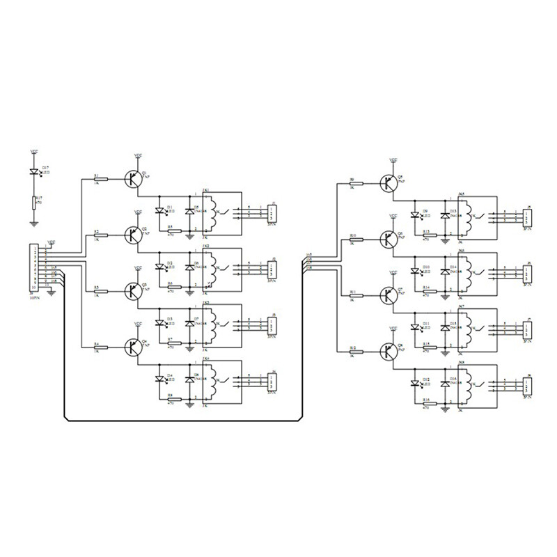 Arduino mô-đun Rơle DC 12V 8 Rơ Le kênh mô-đun Rơle với optocoupler cô lập PLC kiểm soát đầu ra