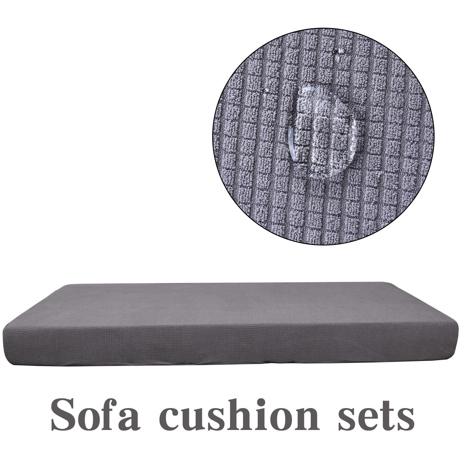 Waterproof Sofa Seat Back Pillow Cover pillow case Slipcovers Protector Fabric Replacement Home Decor Stretchy Sofa Seat Cushion Cover Couch home decoration