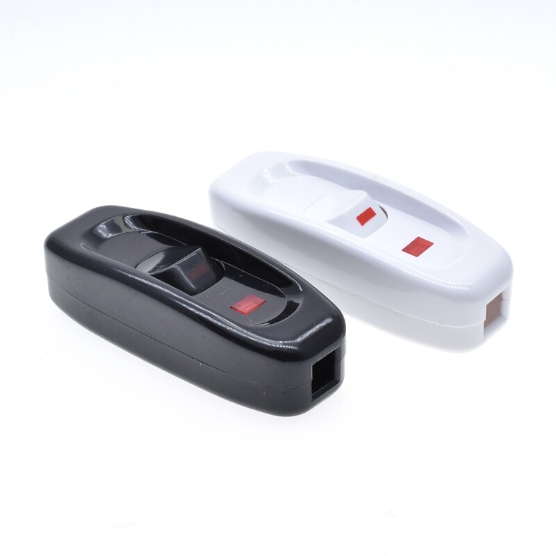 1PCs 240V 10A Inline ON/OFF Button Table Lamp Desk Light Cord Cable ...