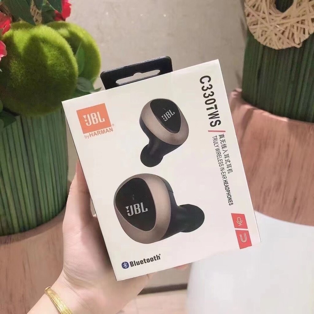 NEW JBL C330 TWS Earphones True Wireless Bluetooth With Mic Stereo