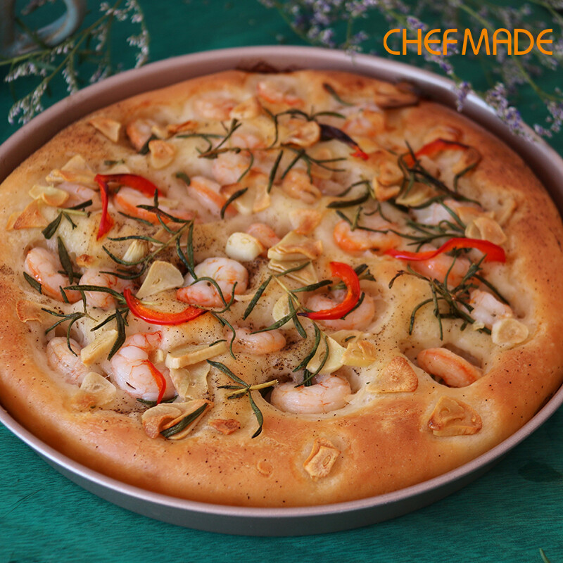 Đầu Bếp Làm Dính Nướng Bánh Pizza Tờ, 9 Inch Sâu