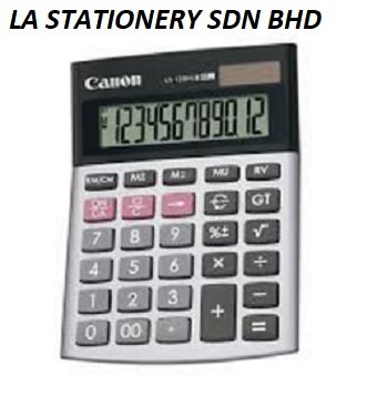 Canon Ws 1210 Hi Iii Desktop Calculator 12 Digits Premio Stationery Ready Stock Malaysia Lazada