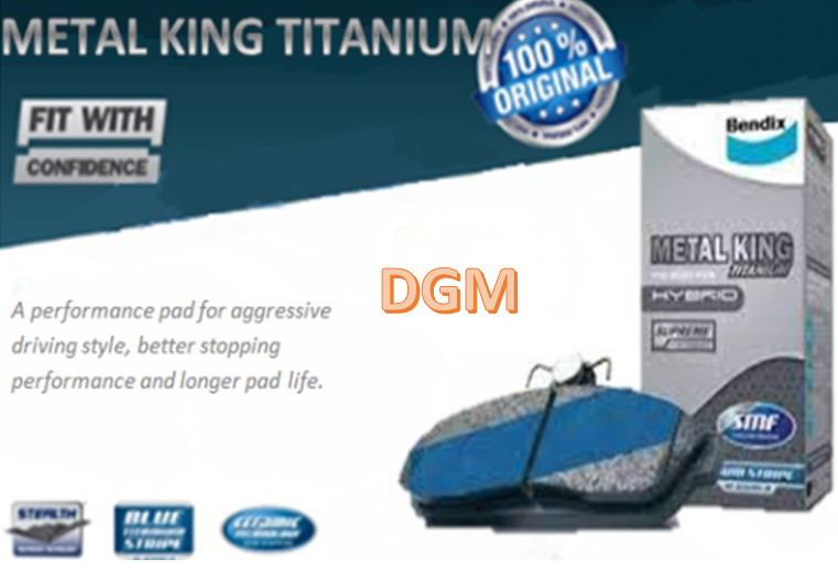 Bendix Metal King Brake Pad Rear (DB1451MKT) Kia Optima Lazada
