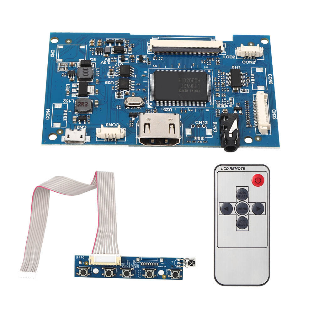 Controller Board, Liquid Screen LCD Module Shield, Long Service Life Backlight Industrial Flat Panels for Industrial Display Screens