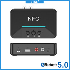 Bộ Thu Âm Thanh BT200 NFC Bluetooth 5.0 Bộ Chuyển Đổi Âm Thanh Bluetooth Stereo Không Dây, Loa Xe Hơi Âm Thanh AUX RCA NFC 3.5Mm
