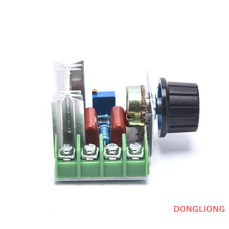 DONGLIONG Dimmer 220V 2000W Speed Controller Dimmer Switch Electronic Voltage Regulator