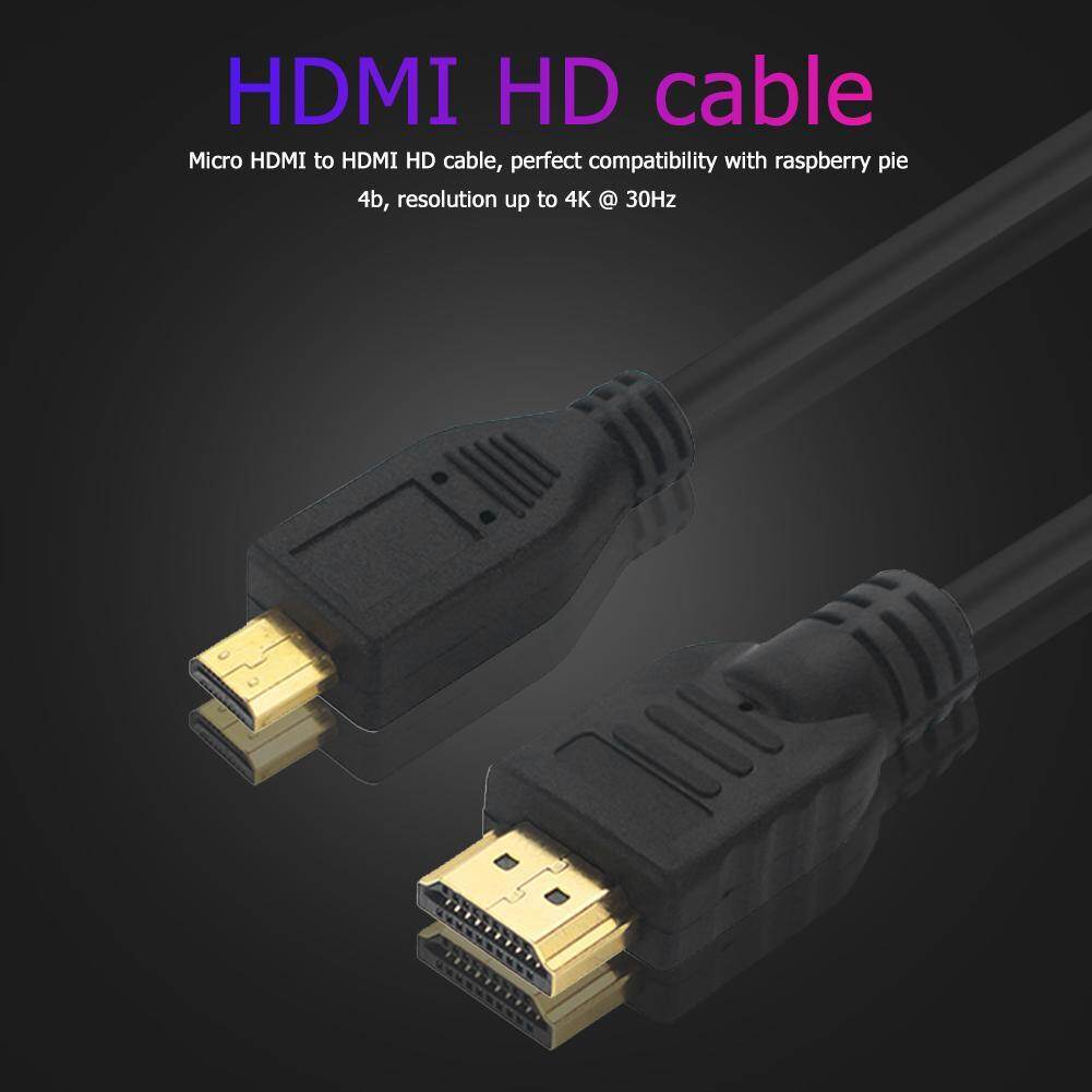 Cáp Micro HDMI Sang HDMI 1.5M Dây Chuyển Đổi Video 4K HD, Cho Raspberry Pi 4B