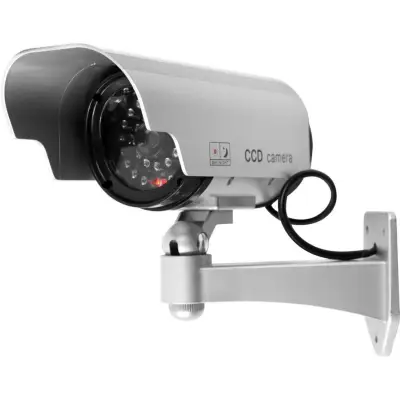 Crazy Sale [Wholesale 4 Sets] Solar Power LED CCTV Camera Fake Security Camera Outdoor Dummy Surveillance