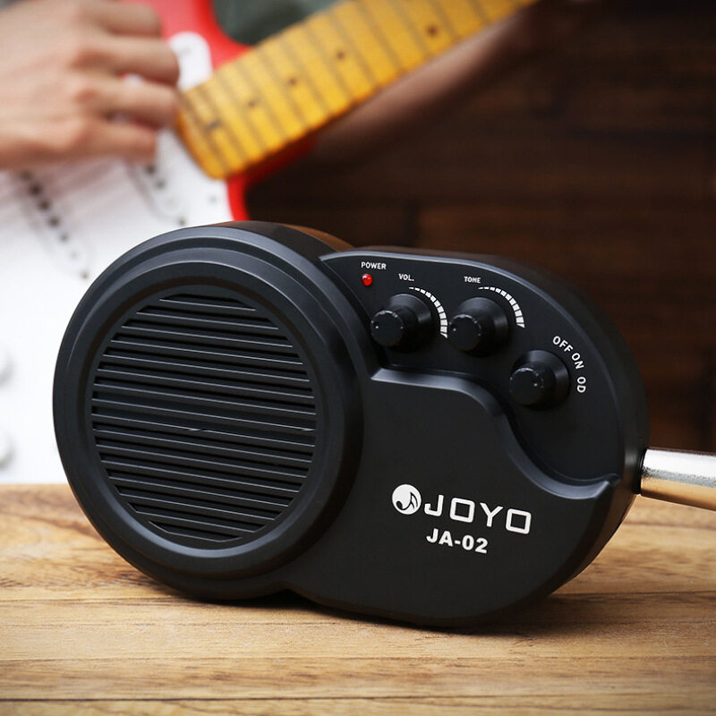 JA-02 Bộ Khuếch Đại Guitar Mini Kalimba Phiên Amp 3W MP3 Đầu Vào Sạch Sẽ Và Biến Dạng Hiệu Ứng Nhạc Cụ AMP