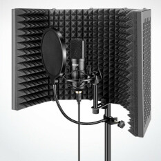 Âm Thanh Kỳ Diệu 5 Bảng Điều Khiển Micro Cách Ly Shield Vocal Booth Để Ghi Âm Phát Sóng