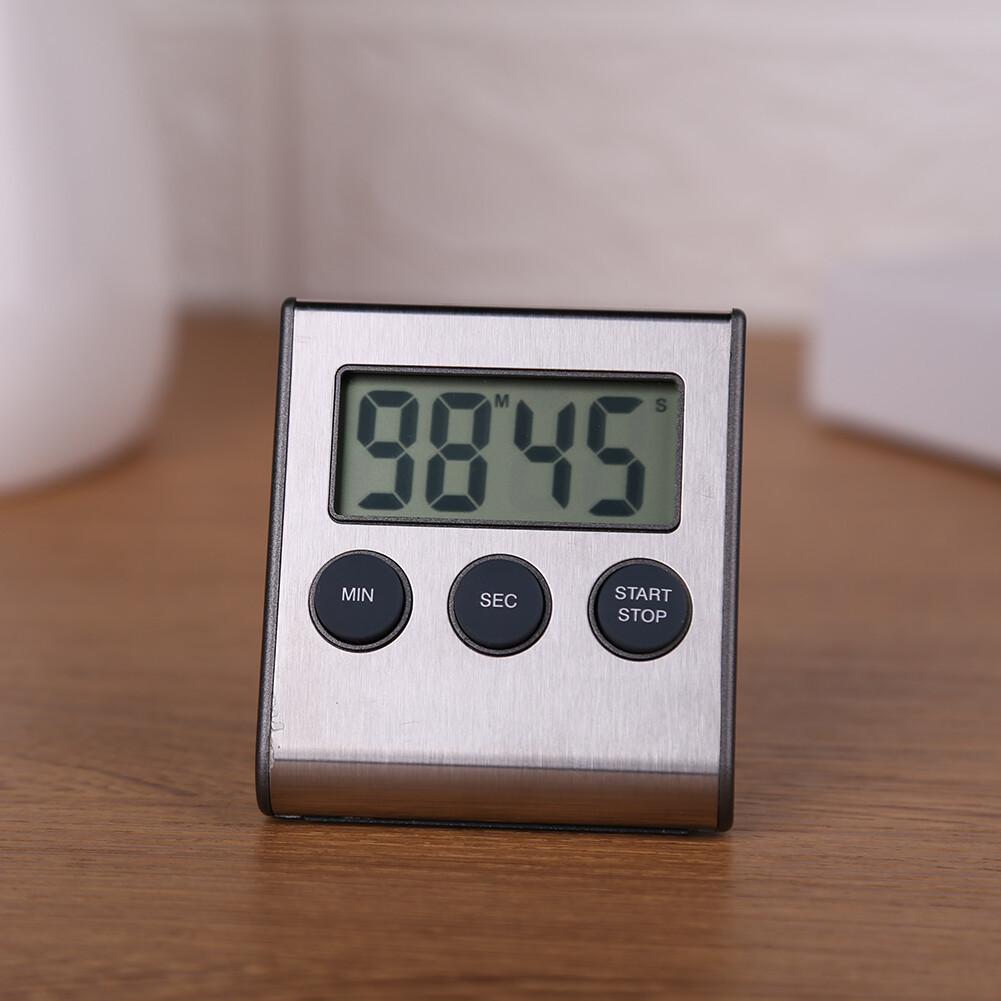 【ANENG】 Kitchen Countdown LCD Digital Timer Cooking Alarm Reminder Magnet Clock