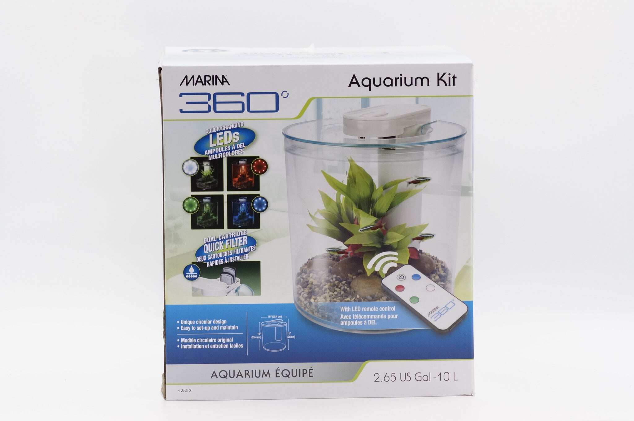 Marina 360° Aquarium Kit 10L Lazada
