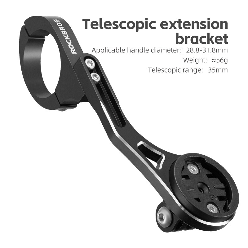 ROCKBROS Bicycle Speedometer Headlight Extended Mount Stretchable