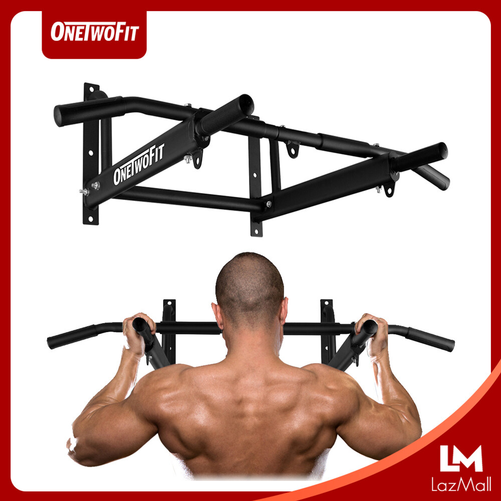 Wall Mounted Pull Up Bar with More Stable 6Hole Design for