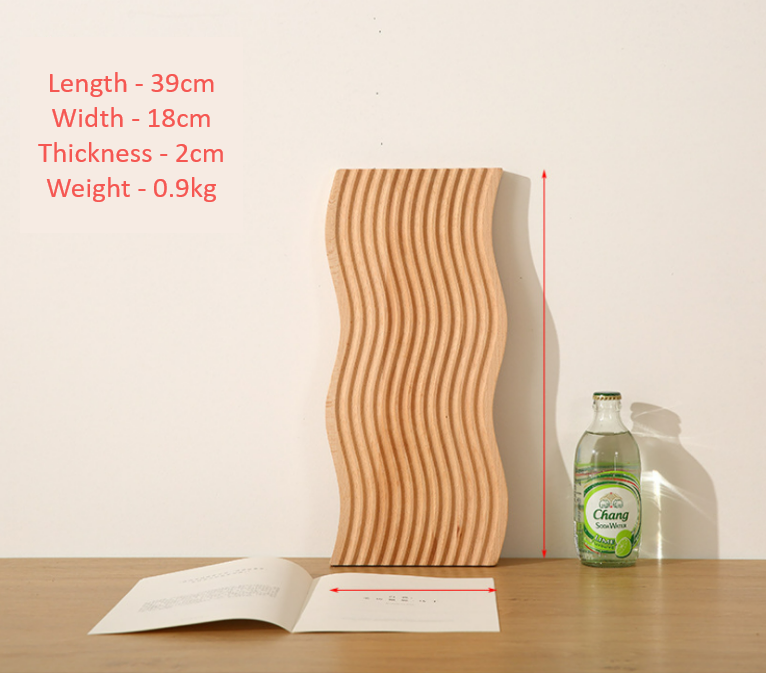 CozyJoy Muji Style Wooden Tray Dessert Cake Serving Tray Food Tray