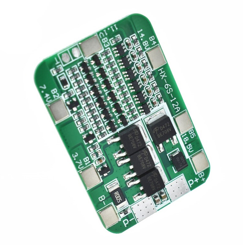 1PCS/2PCS DIY Kit 6S 15A 24V PCB BMS Protection Board for 18650 Li-ion Battery Module