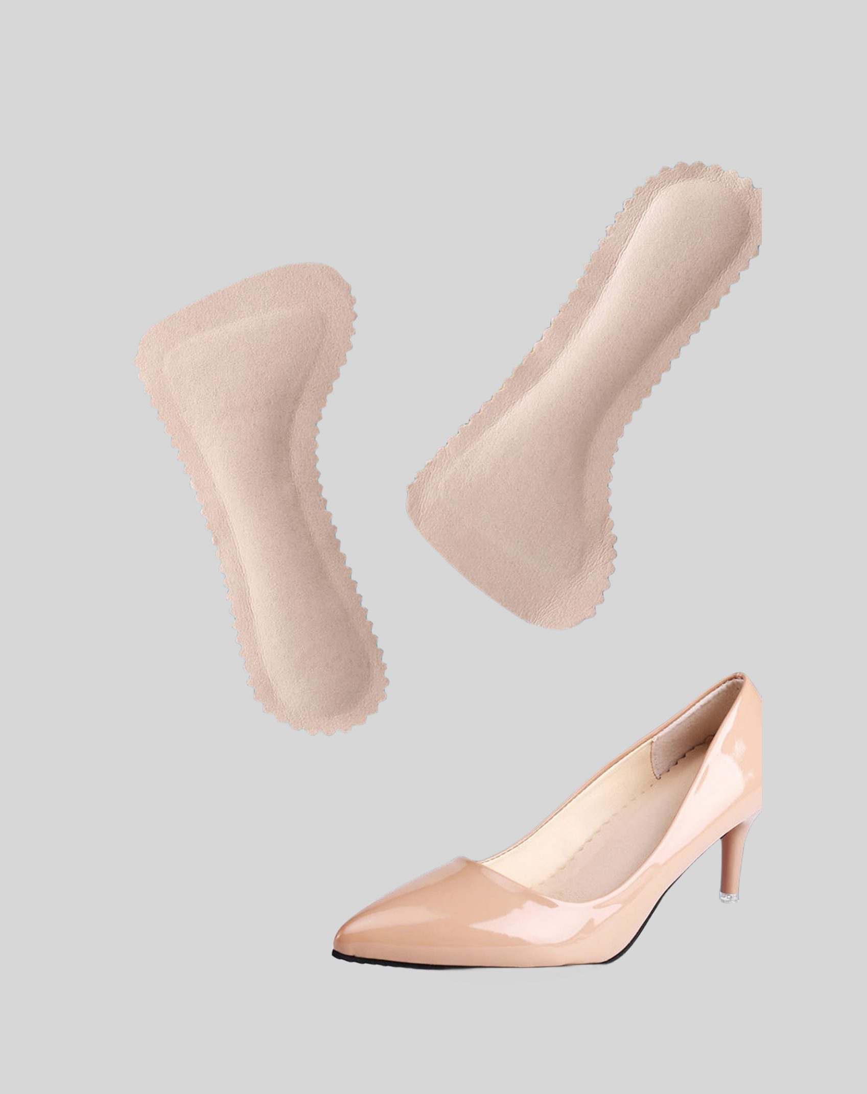 Cao gót đế lót giày nữ sandal đế đế mềm