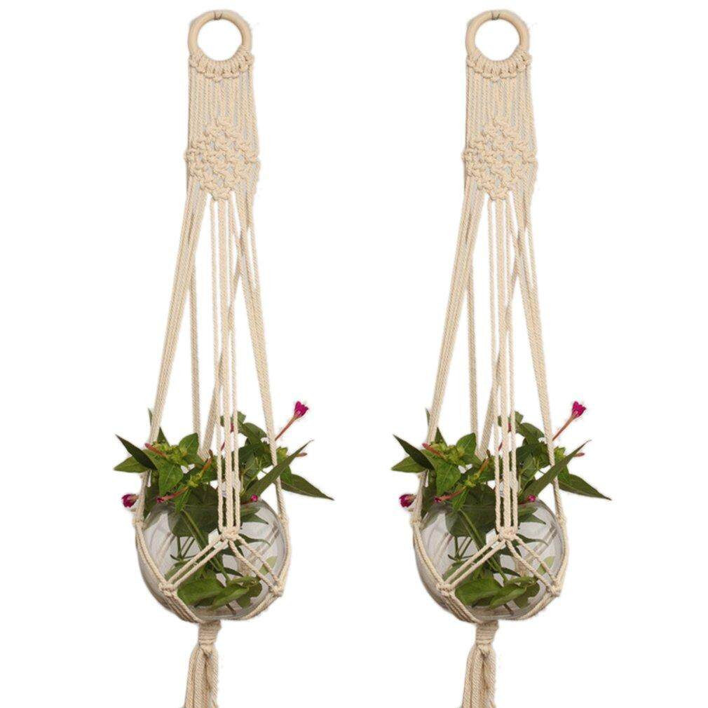 Top Bán Cây Gai Dầu Đầm Dây Hoa Nồi Macrame Vật Có Móc Treo Trang Trí Nhà