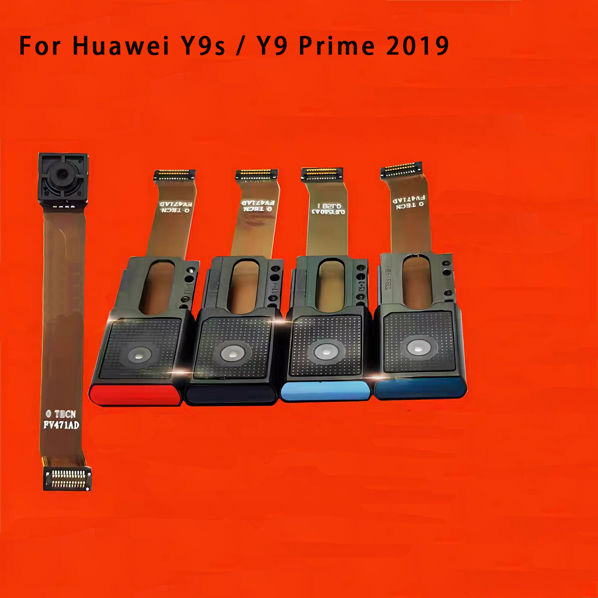 Original Front View Camera For Huawei Y9s / Y9 Prime 2019 Frontal Facing Camera Module Flex Cable
