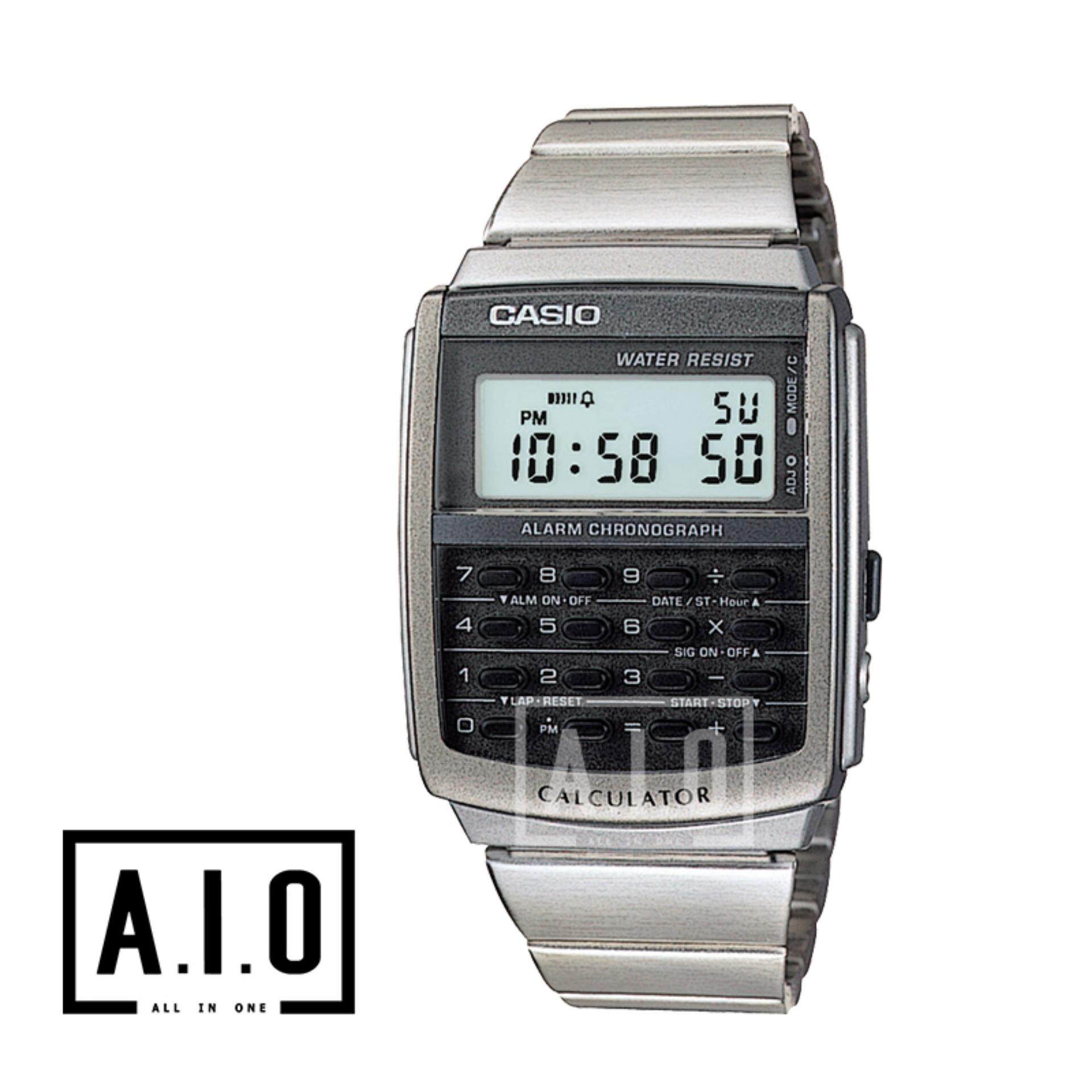 Jam discount casio silver