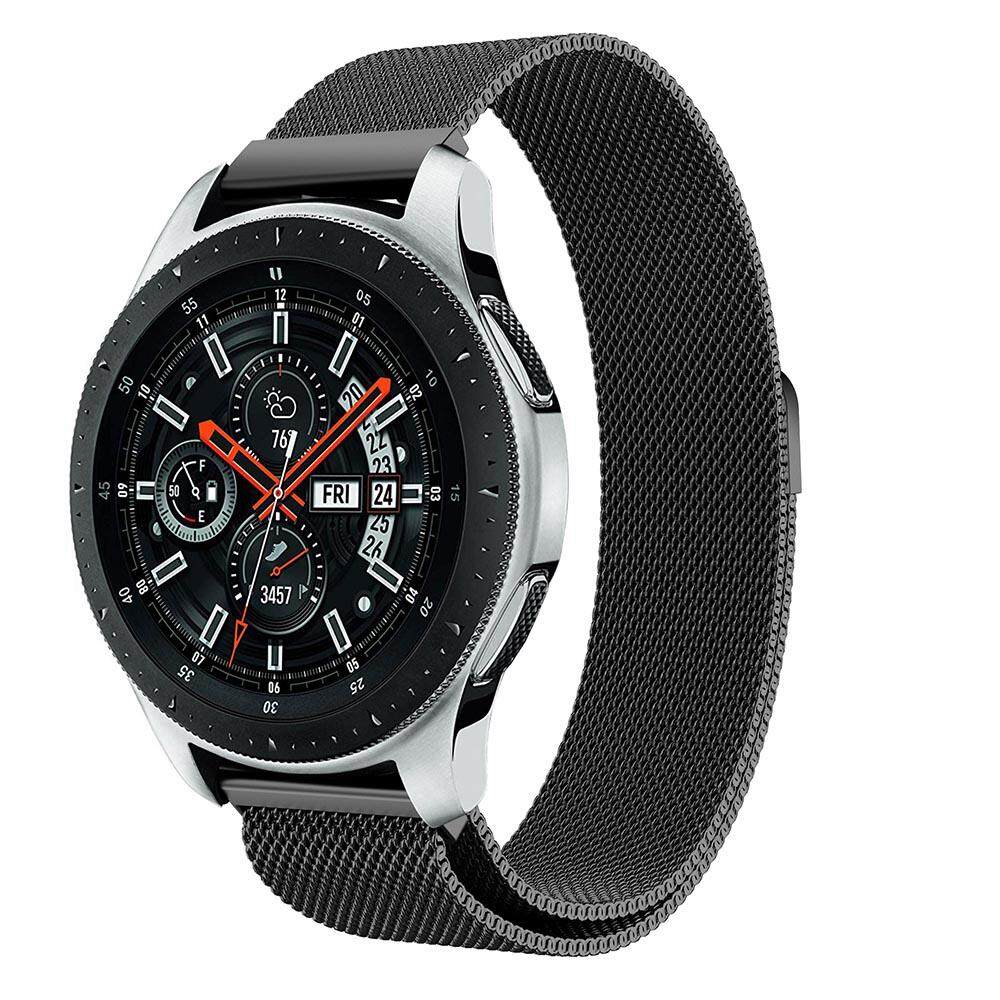 Mewah Anti Karat Milan Gelang Jam Bagian untuk Samsung Galaxy Menonton 46 Mm
