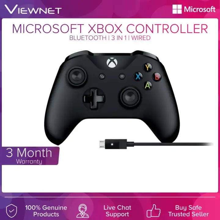 Xbox One Wireless Controller Cable For Windows Black 4n6 Lazada