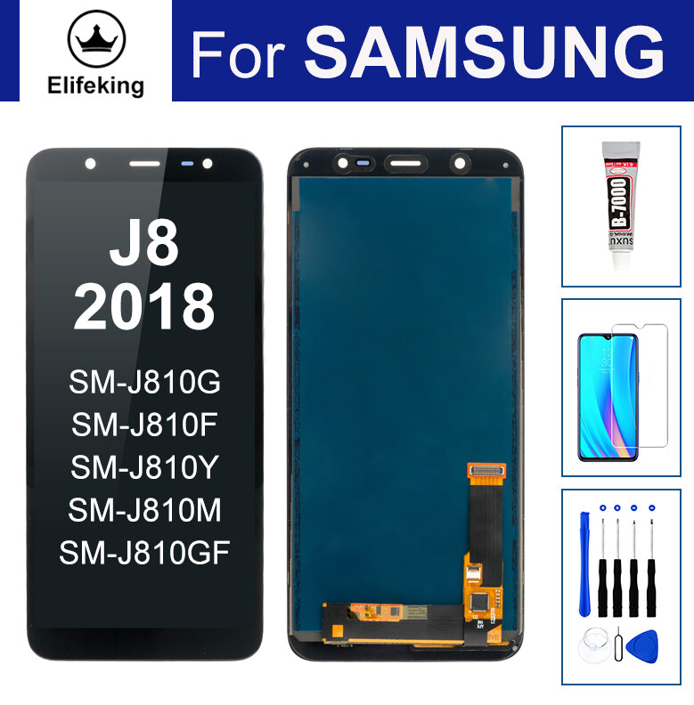 Màn Hình LCD Cho Samsung Galaxy J8 2018 J810 Màn Hình LCD Bộ Số