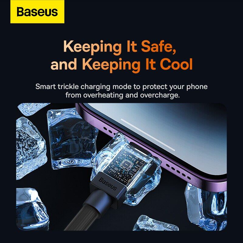 Baseus PD 20W USB Type C Cable for iPhone 14 13 8 Fast USB C Cable for iPhone Charging Cable Type C to Lighting Cable Wire Code