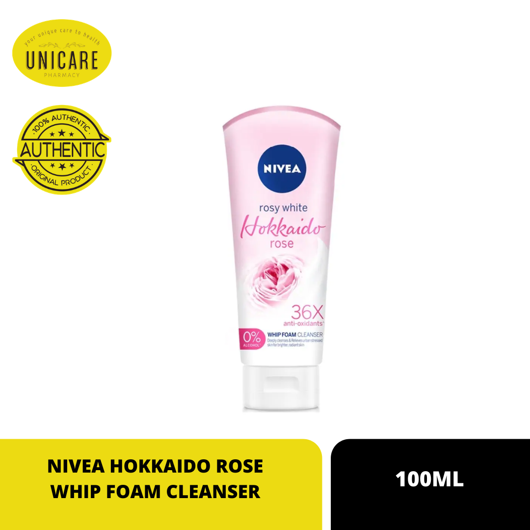Nivea Hokkaido Rose Whip Foam Cleanser 100ml Lazada