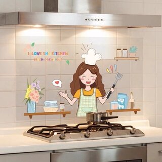 Decal dán bếp ⚡️ Giấy dán bếp cách nhiệt chống dầu mỡ, kích thước (60 x 90cm)