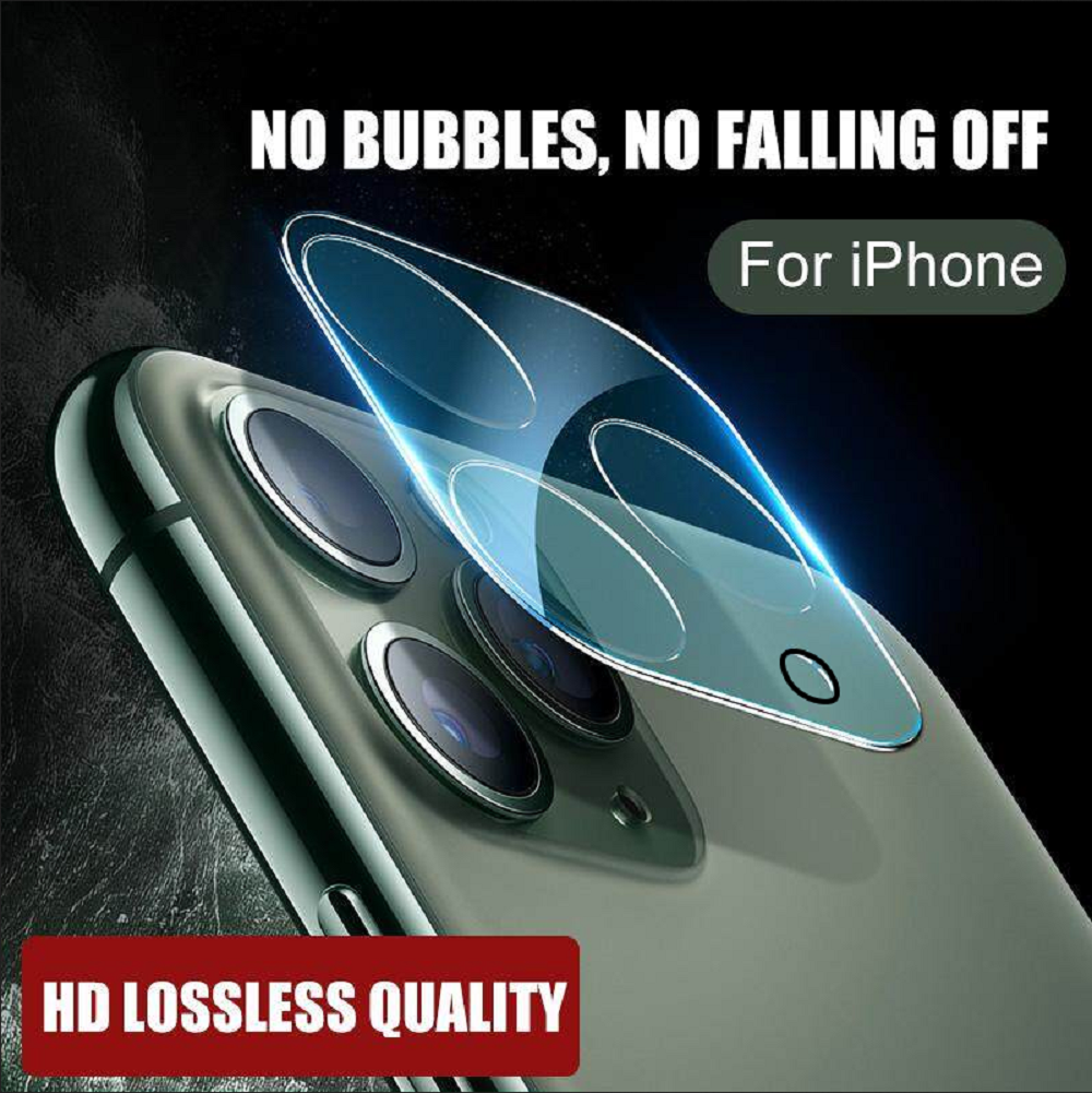 2 Pcs 3D Protector Tempered Glass for 13 Mini/13/13 pro/13 pro max or iPhone 11/ 11 Pro / 11 Pro Max Back Camera Lens Protector Screen Film Full Coverage for iphone 12 Mini/12/12 pro/12 pro max