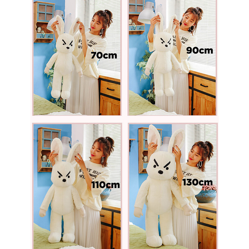 New Struggle Rabbit Doll Struggle Bunny Plush Toy Struggle Rabbit Doll Gift