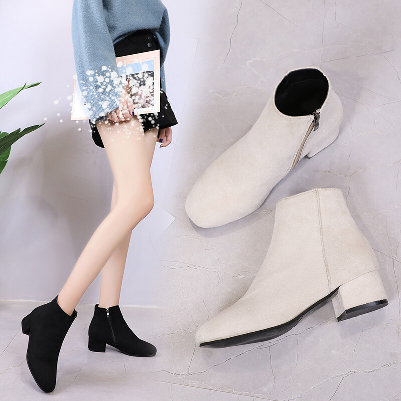 Korean 2024 ankle boots