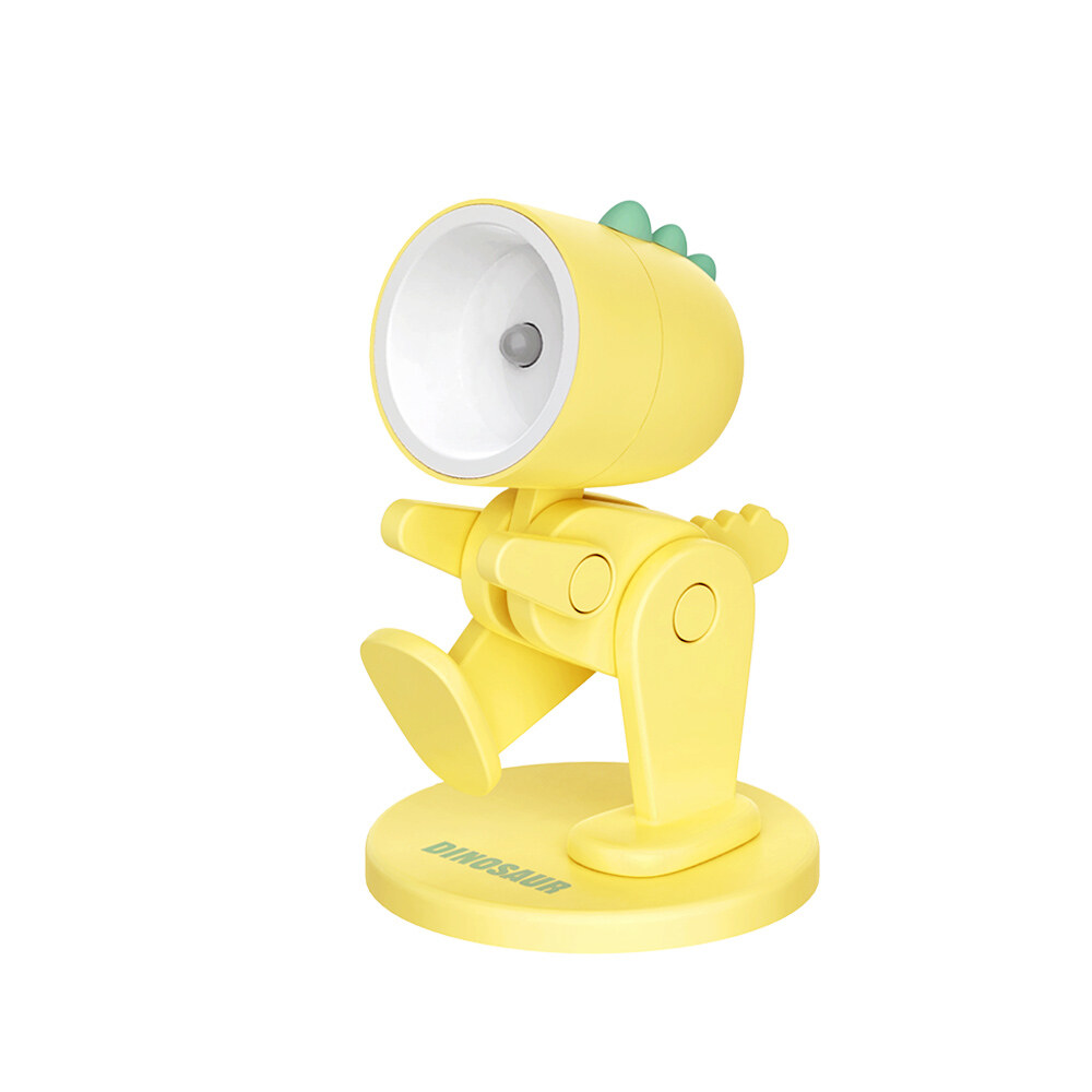 Cute Cartoon Rabbit Dinosaur Mini Table Lamp Decoration for Home Kid Bedroom Bedside Sleeping Light Reading Desk Lamp Gifts Ornaments