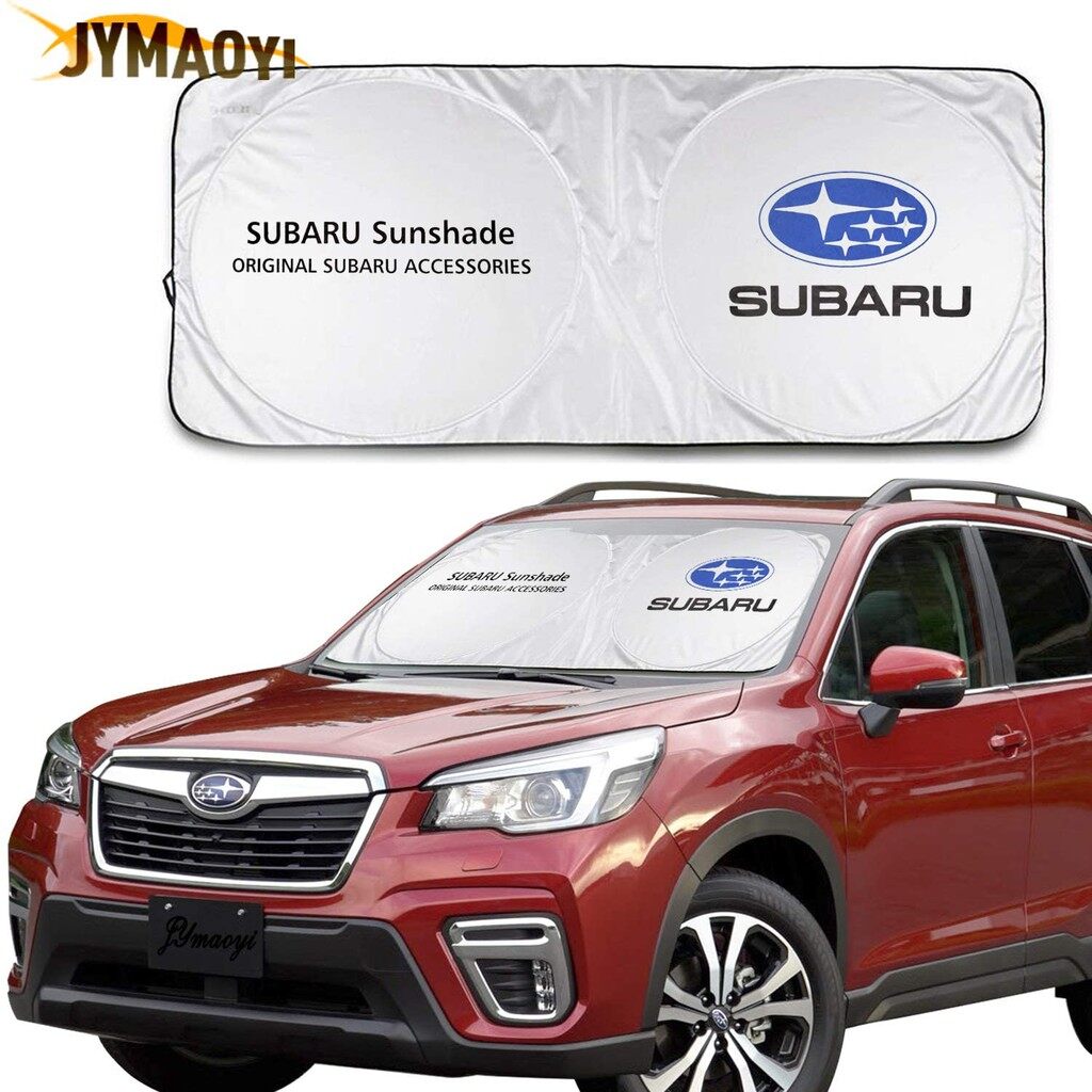 HYSsss Car Sunshade Windshield Cover For Subaru xv impreza forester sti Accessories Front Windshield sun shade Visor Cover sun-proof and heat-proof