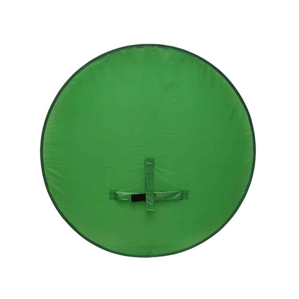 ELEC 142cm Screen Backdrop Green Round Foldable Reflector Photography Background