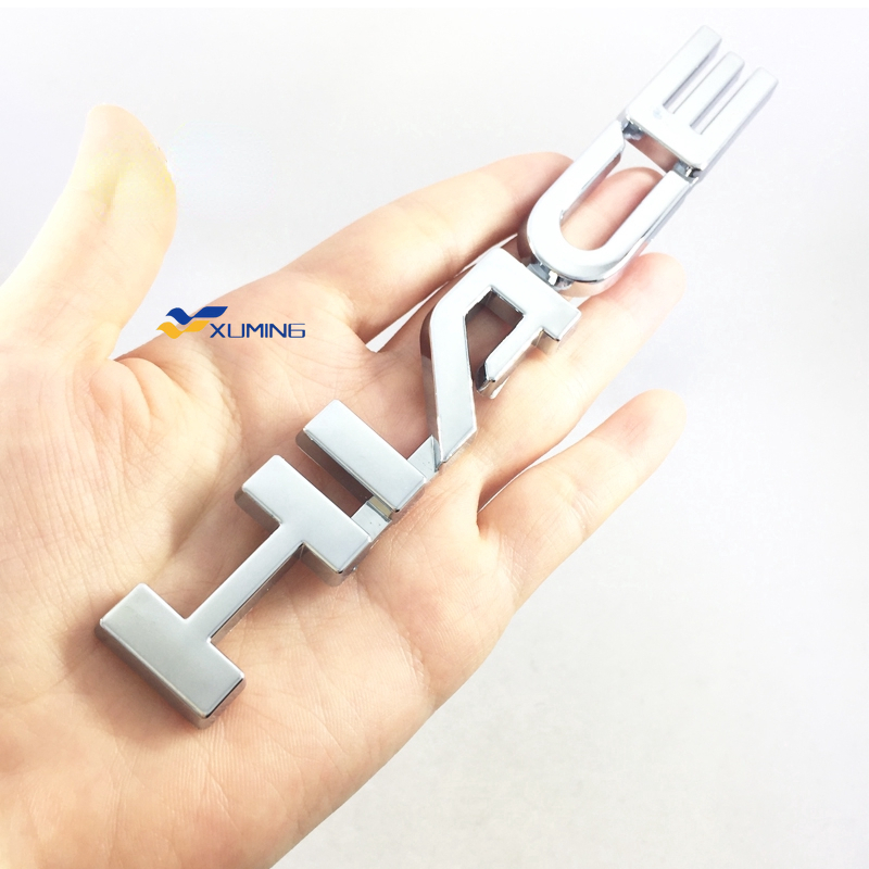 1 x abs hiace logo letter car auto side rear trunk emblem sticker badge decal for toyota