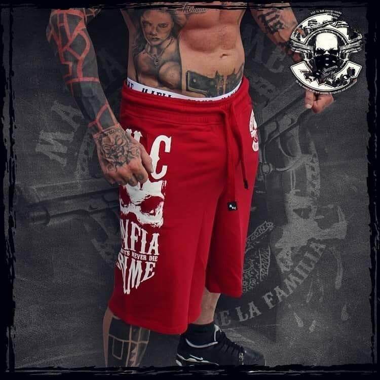 Sports Shorts Men's Muscle Fitness Brothers Five-cent Pants Pure Cotton Fitness Pants