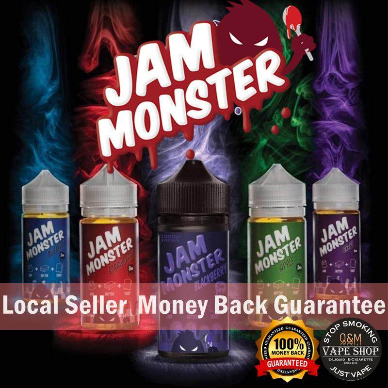Usa Jam Monster 100ml 3mg 6mg E Juice E Liquid Vape Flavor Vape Juice Lazada
