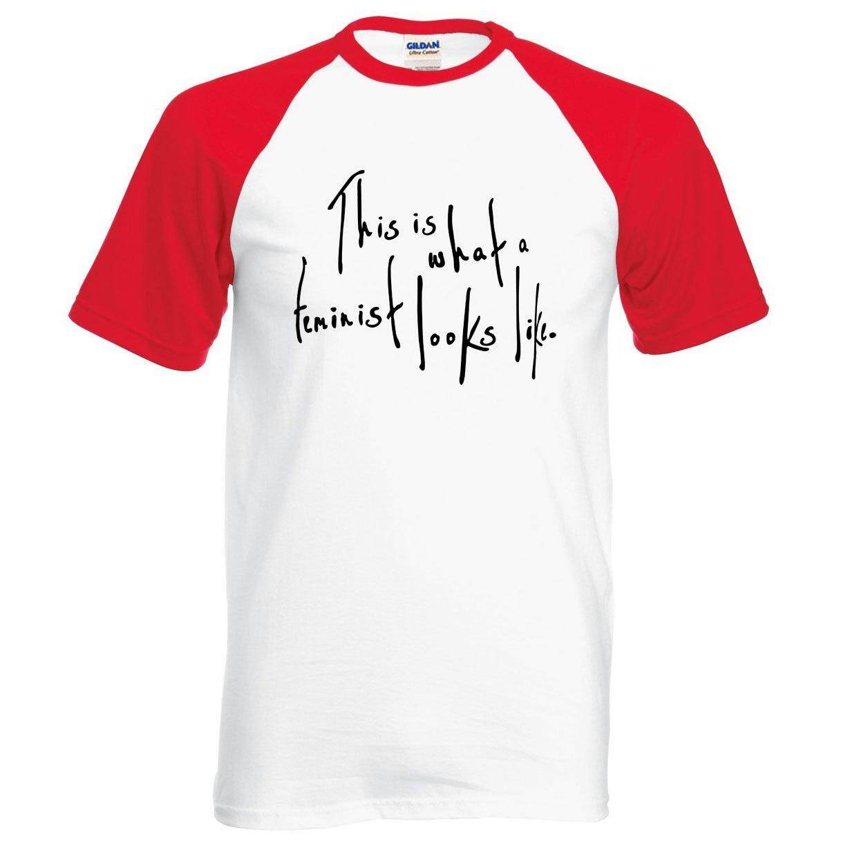 Khjx Pribadi T Shirt Ini Adalah Apa Yang Seorang Feminis Terlihat Seperti Huruf Baru Pria 100 Katun T Raglan Cocok kemeja Musim Panas Longgar 2019