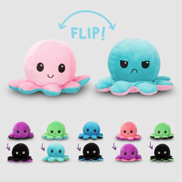 mood reversible plush