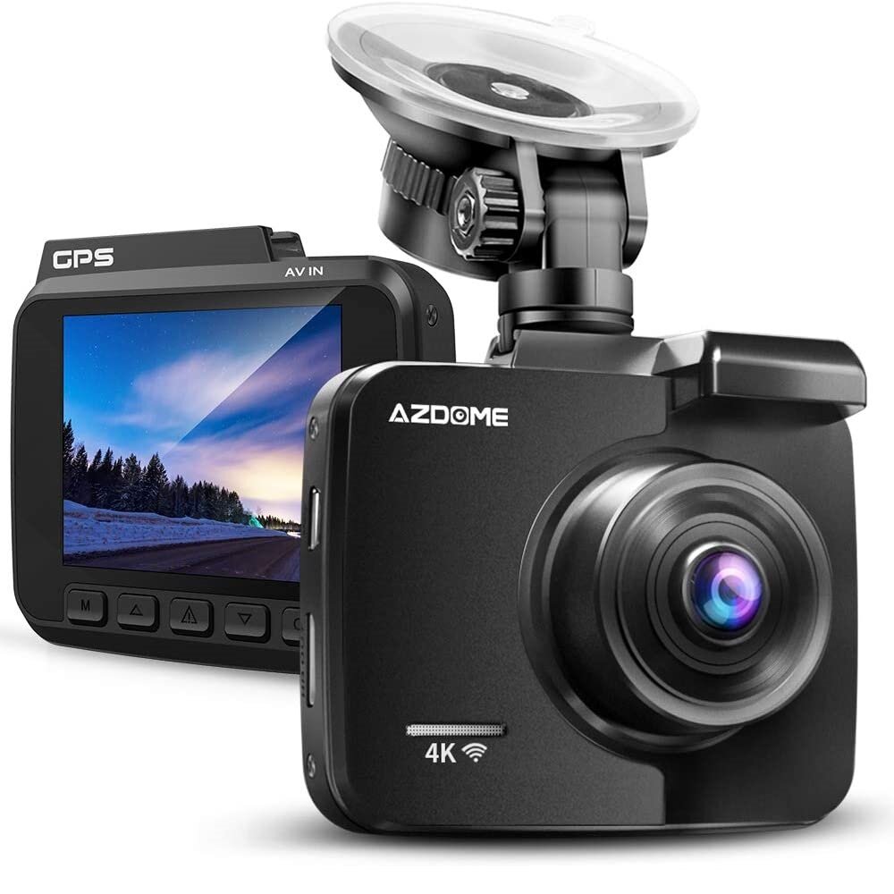 AZDOME GS63H 4K Car Dash Camera with WiFi APP Control GPS Night