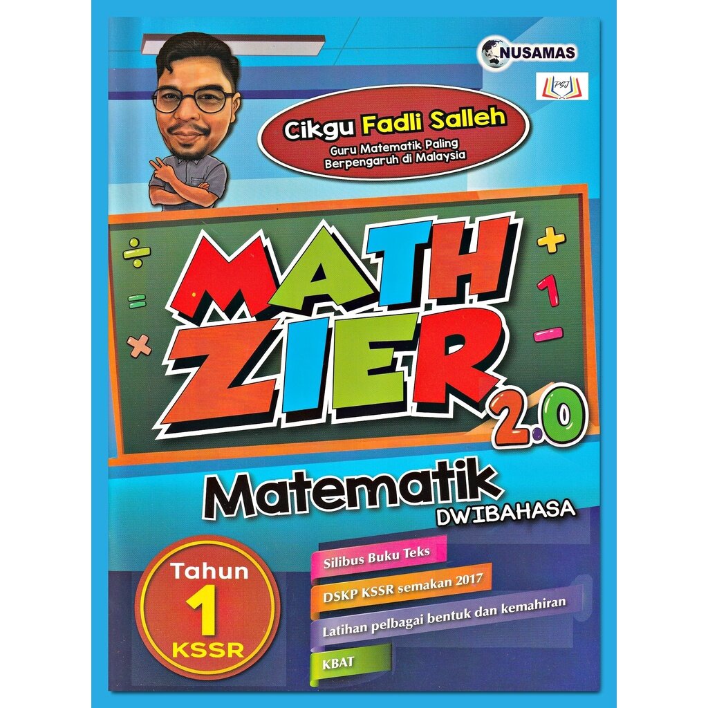 MATH ZIER 2.0 MATEMATIK TAHUN 1 | Lazada