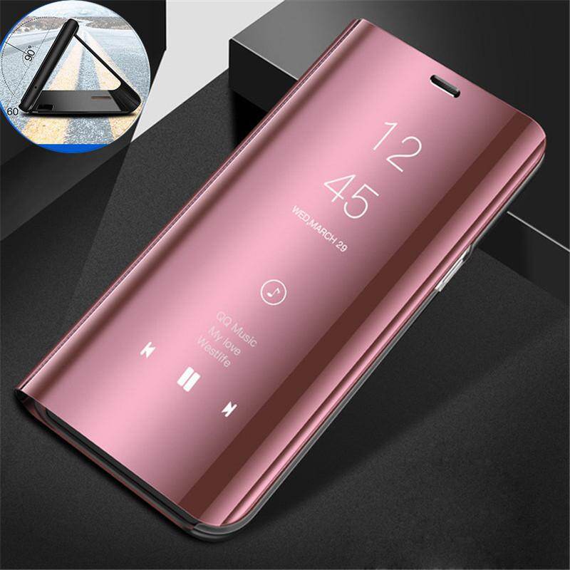 Clear View Mirror Case For Samsung Galaxy Note 9 / Note9 Leather Flip Stand Case Fitted Cases Mobile Accessories Phone Cases Cover Shell