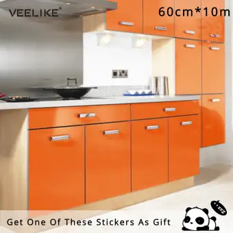 Veelike Self Adhesive Kitchen Cabinet Wall Liner Contact Paper
